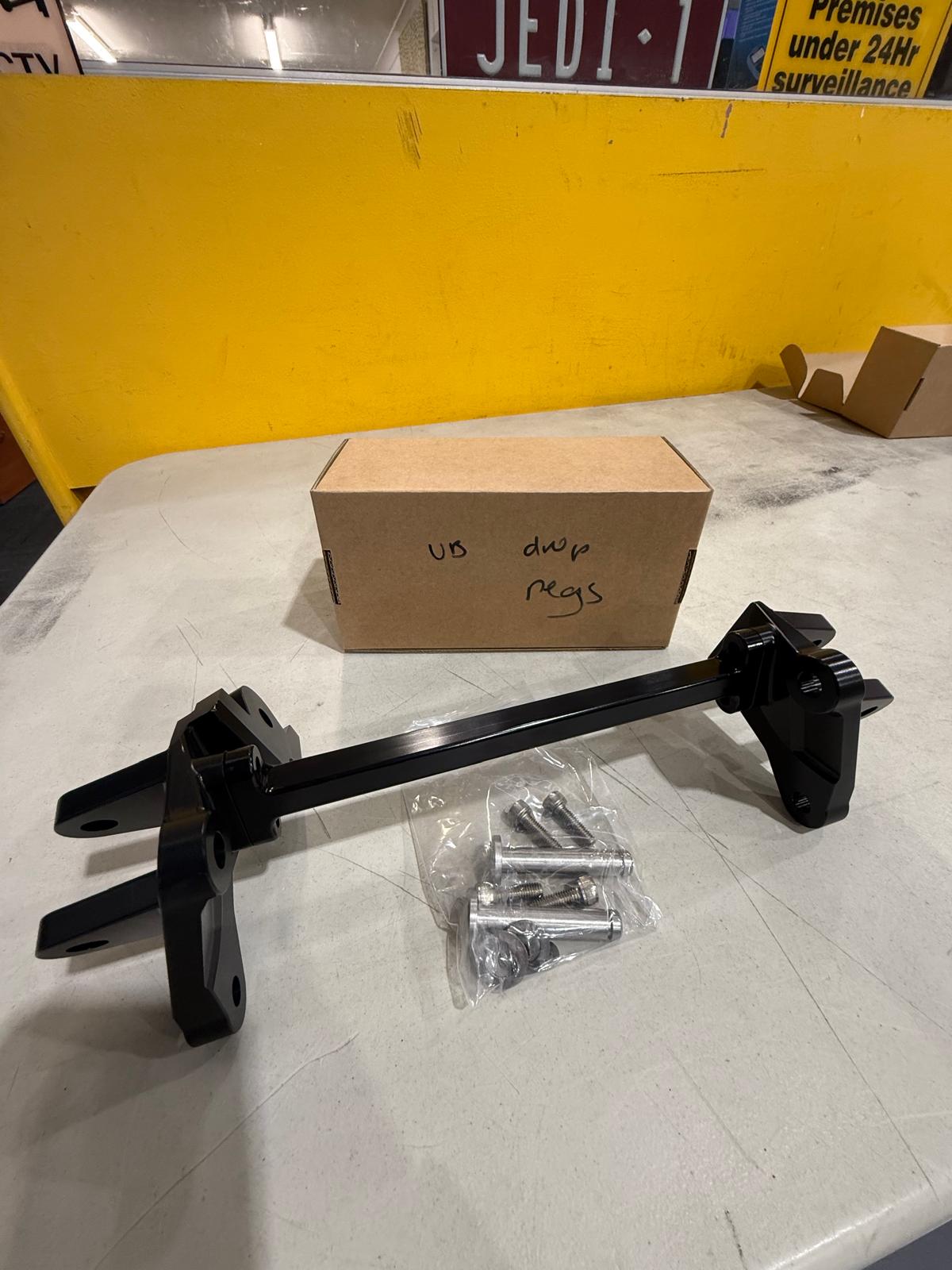Ultra Bee Billet Lowering Peg Bracket